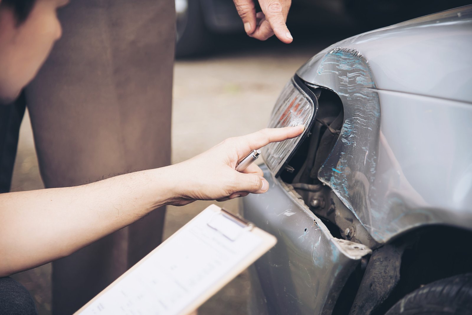 Paintless dent repair service